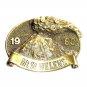 Washington Mt St Helens Brass Color Vintage Belt Buckle