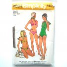 Misses Bathing Suits Vintage Simplicity Sewing Pattern 5694