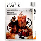 Fancy Feathers Small Fry Dolls 1994 Vintage McCalls Crafts Sewing Pattern 603 Fancy Feathers Small Fry Dolls 1994 Vintage McCalls Crafts Sewing Pattern 603