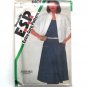 Misses Pullover Dress Unlined Jacket Simplicity ESP Sewing Pattern 6401