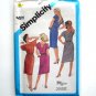 Misses Pullover Dress Vintage Simplicity Sewing Pattern 6407
