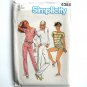 Pullover Top Pull On Pants Shorts Vintage Simplicity Sewing Pattern 6384