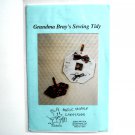 Grandma Bray's Sewing Tidy Craft Pattern Grandma Bray's Sewing Tidy Craft Pattern