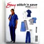 Scrubs Shirt Top Skirt Pants 14 - 20 Easy McCall's Sewing Pattern M4420