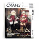 Vintage Santa Claus Is Coming To Town Dolls 1990 McCalls Crafts Sewing Pattern 5019 Vintage Santa Claus Is Coming To Town Dolls 1990 McCalls Crafts Sewing Pattern 5019