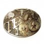 Texas Lone Star State ADM Brass Vintage Belt Buckle