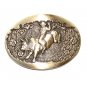 Bull Rider ADM Solid Brass US Standard Belt Buckle