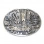 Pella Iowa Tulip Time 1985 ADM Solid Brass Vintage Belt Buckle