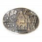 Iowa Franklin Place Pella Tulip Time 1988 ADM Solid Brass Vintage Belt Buckle
