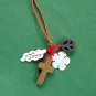 Nature Called Love And Peace Cross Lucky Brand Necklace NWT