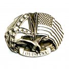 Louisiana Vintage 1988 Siskiyou Bergamot US Belt Buckle