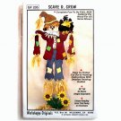 Scare D Crow Doll Workshoppe Originals Designs Crafts Pattern #GF 205 Scare D Crow Doll Workshoppe Originals Designs Crafts Pattern #GF 205