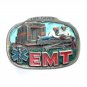 Life Saver EMT C&J 1985 Vintage Pewter Belt Buckle
