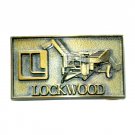 Lockwood Potato Equipment Vintage Jostens US Belt Buckle Lockwood Potato Equipment Vintage Jostens US Belt Buckle