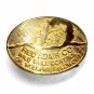 Red Adair Co Wild Well Control Vintage Solid Brass Belt Buckle