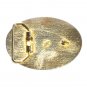 Red Adair Co Wild Well Control Vintage Solid Brass Belt Buckle