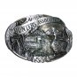 Ducks 1986 Oregon Hunters Association Vintage US Pewter Belt Buckle