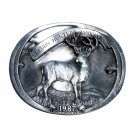 Vintage 1987 3D Oregon Hunters Association US Pewter Belt Buckle Vintage 1987 3D Oregon Hunters Association US Pewter Belt Buckle