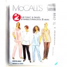 Women's Tunic Pants Plus Size McCall's Sewing Pattern 8842 Women's Tunic Pants Plus Size McCall's Sewing Pattern 8842