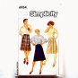 Misses Front Wrap Skirt Size 12 Vintage Simplicity Sewing Pattern 6954