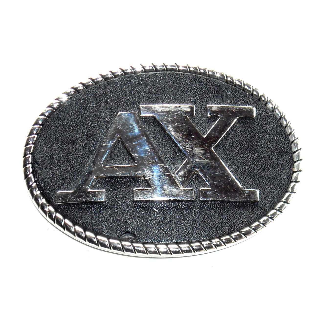 AX Silver Color Armani Exchange Belt Buckle