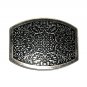 Floral Filigree Metal Color Unique Belt Buckle