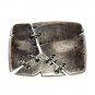 West Side Pewter Color Belt Buckle