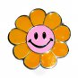 Smiley Face Flower Color Okutani Belt Buckle
