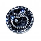 Apple Silver Color Round Belt Buckle