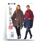Misses' Women's Ponchos See & Sew Butterick Sewing Pattern B6369