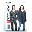 Misses' Women's Tunics See & Sew Butterick Sewing Pattern B6471