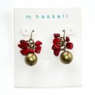M Haskell Cluster Dangle Earrings M Haskell Cluster Dangle Earrings