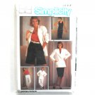 Misses Jacket Skirt Top Shorts Size 12 Simplicity Sewing Pattern 6777