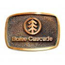 Boise Cascade 1978 Solid Brass Vintage BTS US Belt Buckle