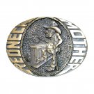 Redneck Mother Award Design ADM Solid Brass Belt Buckle