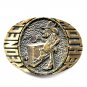 Redneck Mother Award Design ADM Solid Brass Belt Buckle