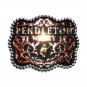 2010 Pendleton Whisky Rodeo Montana Silversmiths Belt Buckle