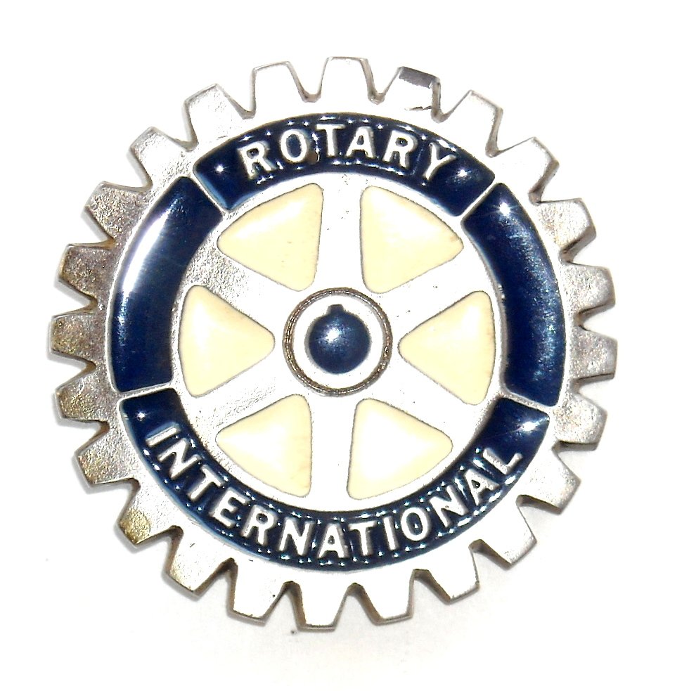 The Wheel Vintage Rotary International 3D Belt Buckle