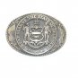 Delaware State Seal Tony Lama First Edition Solid Brass US Belt Buckle