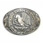 United Mexican States Tony Lama Solid Brass US Belt Buckle