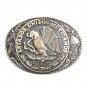 United Mexican States Tony Lama Solid Brass US Belt Buckle