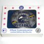Minnesota Vikings 3D Vintage Siskiyou Bergamot Pewter US Belt Buckle