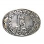 Vintage Virginia State Seal Tony Lama First Edition Brass Belt Buckle