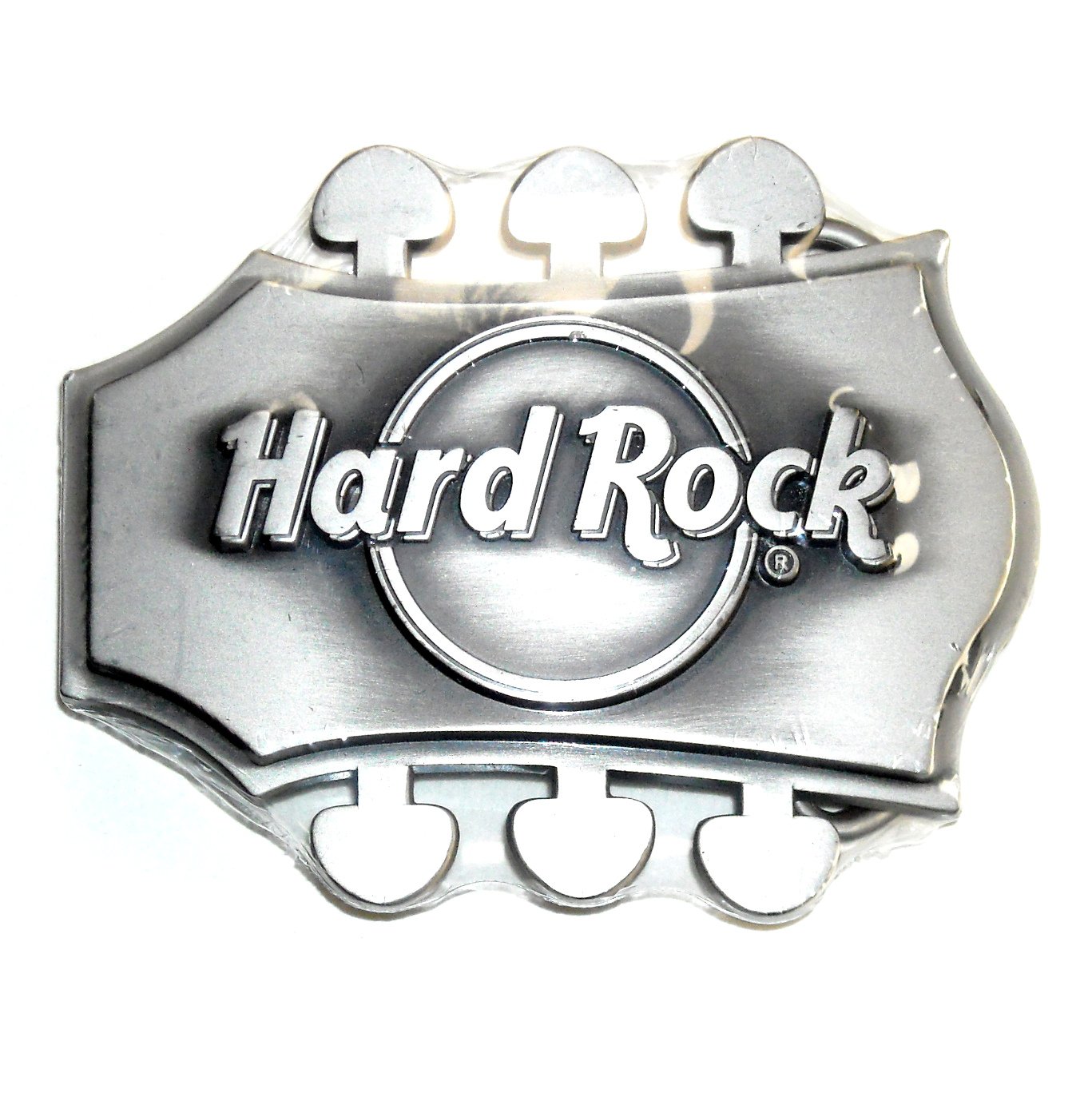 Hard Rock Cafe Vintage Pewter Belt Buckle