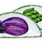 Handpainted Ceramic Pastiera 2 Pc. Set from Italy