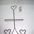 Basketville Wall Sachet Holder Hearts
