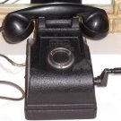 Federal Telephone Radio Corporation Bakelite and Metal Crank Handle Phone
