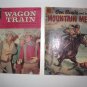 WAGON TRAIN #1 COMIC BOOK GOLD KEY 1963 & DELL BEN BOWIE & HIS MOUNTAIN MEN 1956