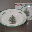 Spode Christmas Tree Oval Vegetable Baker Dish England in original box