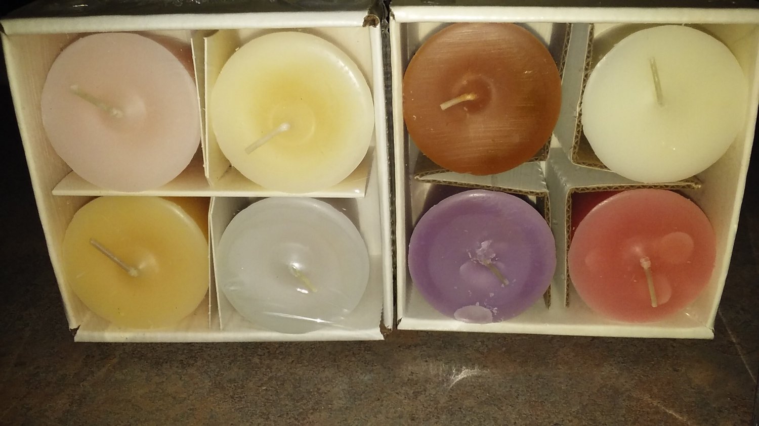Valerie Parr Hill Votive Candles Assorted Scents Glass holders